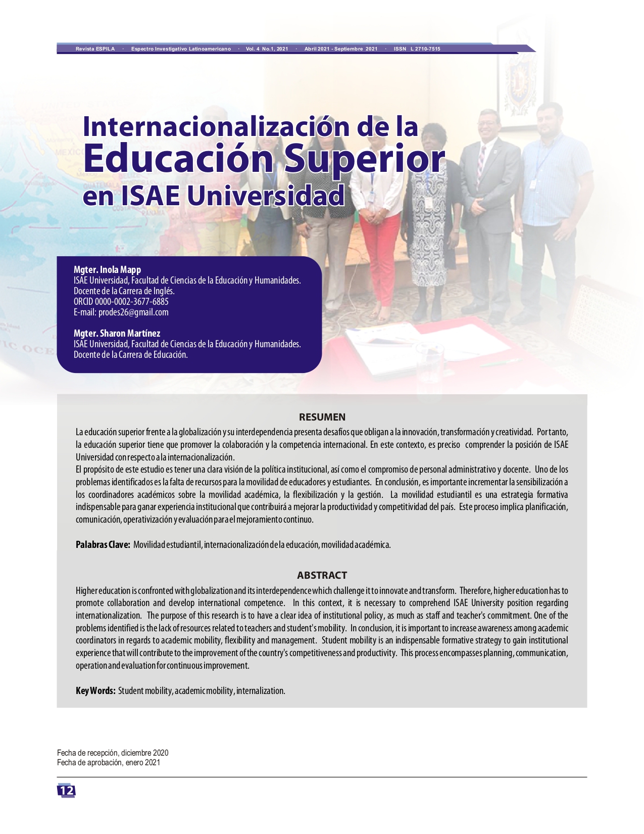 Internacionalización